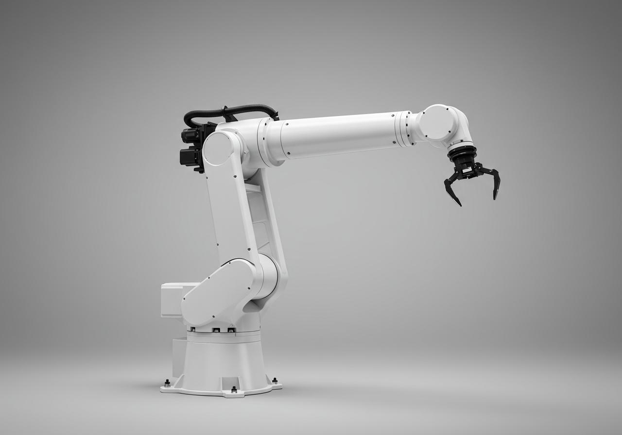 Industrial robotic arm precision engineering